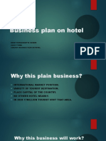 Hotel Business Plan Targeting Tourists in Vaijnath