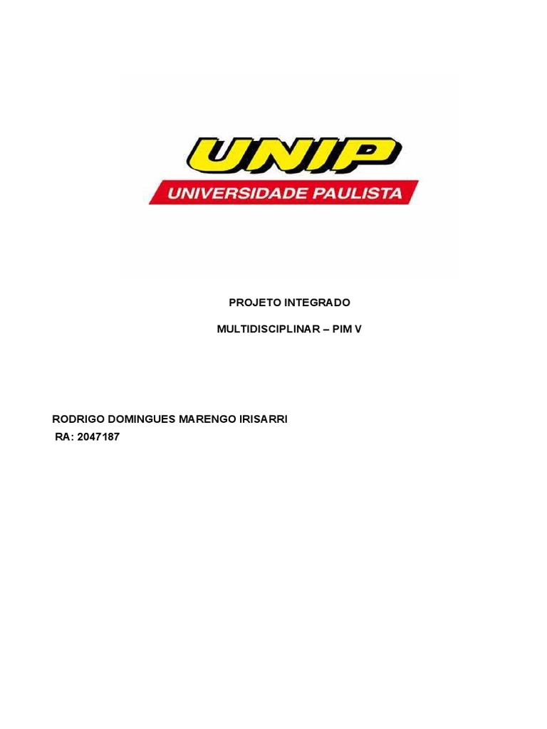 Pim v - Logistica Unip | PDF | Cadeia de suprimentos | Contabilidade