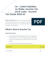 Income Tax EXPLAINATION