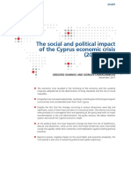 The Social and Political Impact of The Cyprus Economic Crisis (2010-2017)