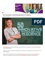50 Innovative Teaching Methods in Science - Edsys