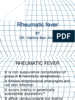 Rheumatic Fever: BY DR: Halima Ben Amer