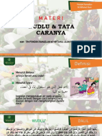 Materi 2 Wudlu' & Tata Caranya