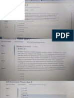 Assessme T Theory Quiz 3: Ques Ion