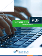 Software Testing/ Selenium: Training Program
