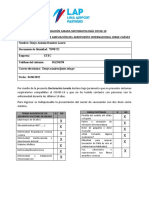 Declaración Jurada Sintomatología Covid - 2022