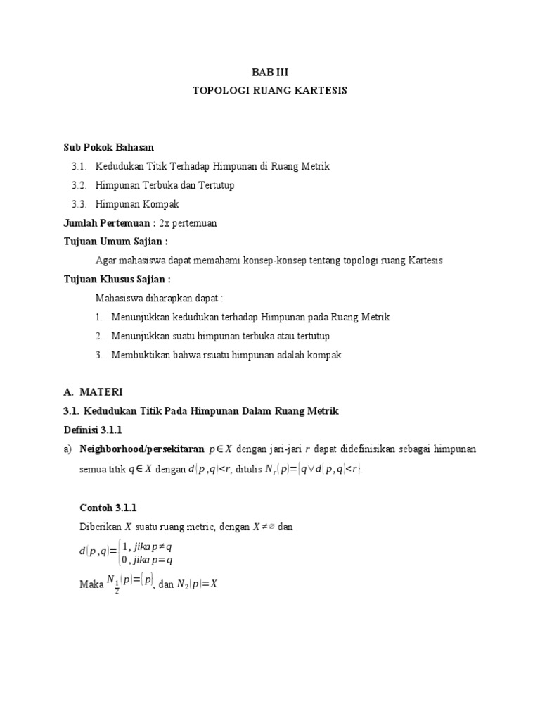 Bab Iii | PDF | Metode & Bahan Ajar