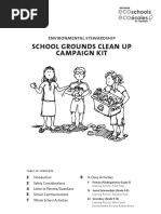 School Grounds Clean Up Campaign Kit: Environmental Stewardship