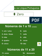 Números Na Língua Portuguesa