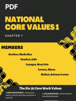 National Core Values