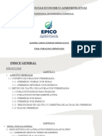 Facultad de Ciencias Economico Administrativas: Escuela Profesional de Ingenieria Comercial