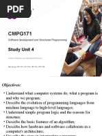 CMPG171: Study Unit 4