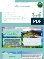 Trabajo Grupal Ecologia (Plan Maestro Machu Picchu)