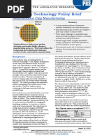 Brief Semiconductor Chip Manufacturing