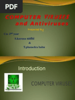 Download Virus and Antivirus Ppt by Gowtham Reddy SN64164646 doc pdf