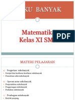 Suku Banyak Polinomial Pengertian, Operasi Hitung, Dan Latihan Soal