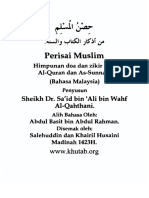 Buku Do’a dan Wirid by Dr. Said bin Ali bin Wahf Al-Qahthani