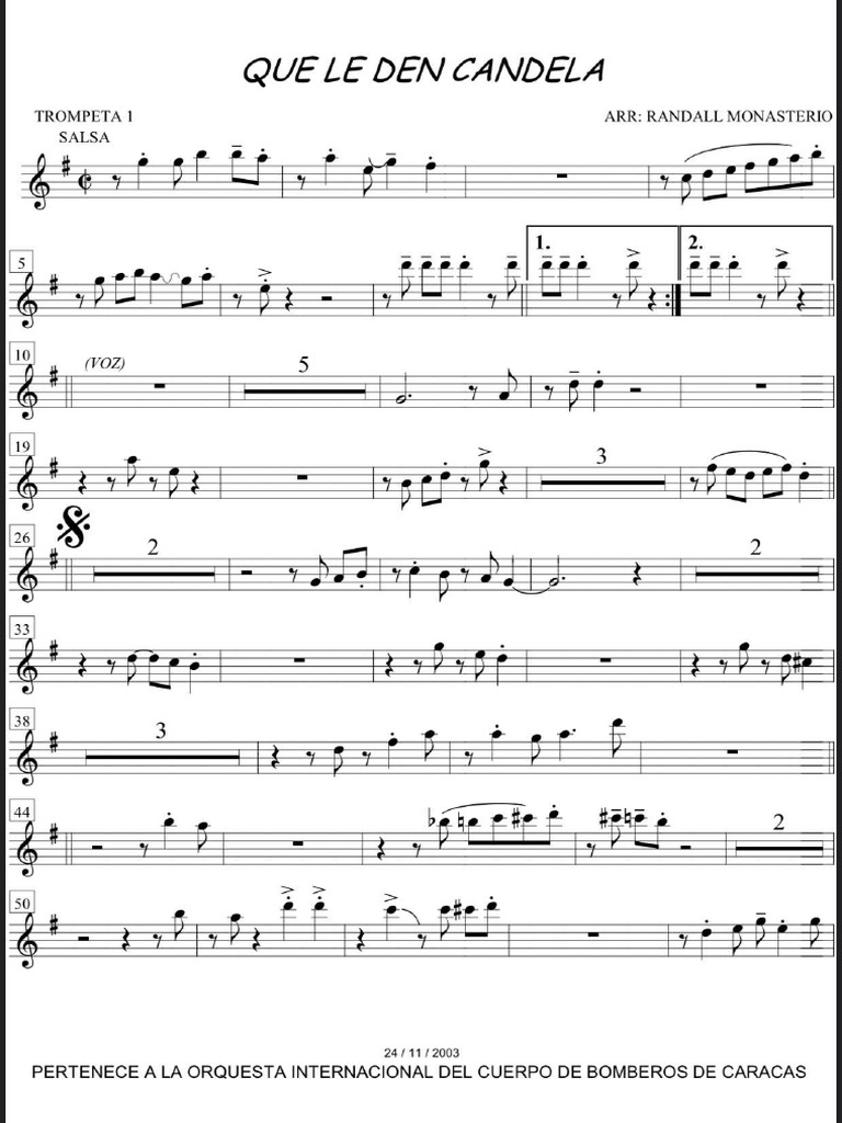 Que Le Den Candela 1 PDF