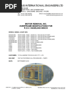 TMT Motor Removal Procedure MRP1