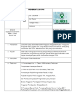 Penerbitan SPM: No. Dokumen: No. Revisi: Tanggal Terbit: Halaman