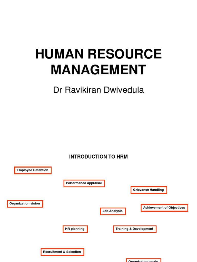 Comprehensive Guide to HR Management | PDF | Human Resource Management ...