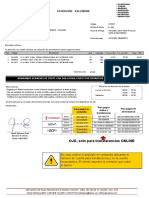 OJO, Solo para Transferencias ONLINE: COTIZACIÓN: E95-2304058