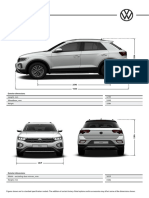 VW T-Roc Dimensions Guide