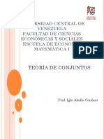 Universidad Central de Venezuela Facultad de Ciencias Económicas Y Sociales Escuela de Economía Matemática I