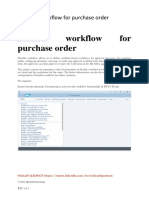 Workflow For Purchase Order - 22.01.2023