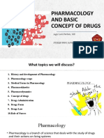 Pharmacology and Basic Concept of Drugs: Agni Laili Perdani, MS Stikep Ppni Jawa Barat