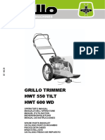 Grillo Trimmer HWT 550 Tilt HWT 600 WD