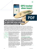 Case Study - GPS Tracker Shoe Insert