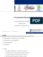 2 - ProzeduraleElemente Informatik