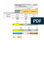 Fecha Medidor General: MED. 01 MED. 02