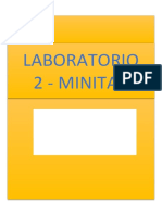 Laboratorio 2 - Minitab