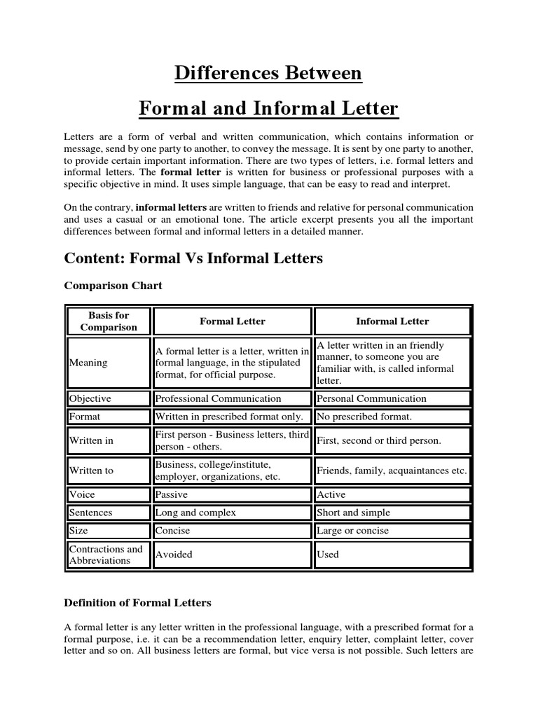 difference-between-formal-and-informal-letter-pdf-communication