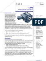 Applications: Electrohydraulic Power Servo