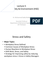 Lecture 5 Health, Safety & Environment (HSE)