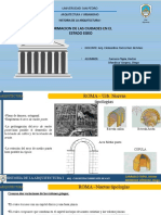 Formacion de Las Ciudades en El Estado Egeo: Universidad San Pedro