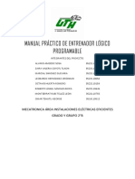 Manual PLC escalera