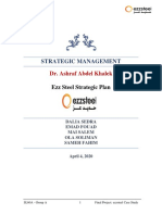 Strategic Management: Dr. Ashraf Abdel Khalek