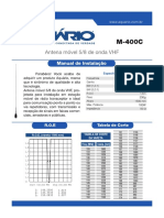 Manual Antena Movel