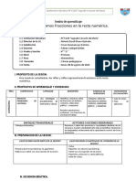 Comparando y representando fracciones en la recta numérica