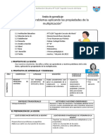 Sesión Mat Propiedades de La Multiplicación Martes 7 de Junio