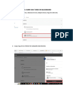 Guía: Subir Una Tarea en Blackboard