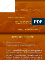 2 Clase 2018 Desarrollo Histórico de La Psicopatología y La Psiquiatría