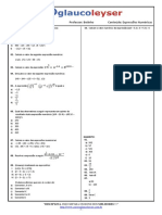 Disciplina: Matemática Professor: Betinho Conteúdo: Expressões Numéricas