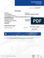 Comprobante de Microemnpresas Periodo Segundo 2020