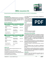 THK SEAL Cementicio STD FT 1