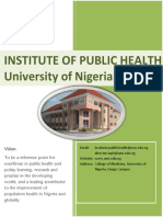 Institute of Public Health (Ioph) University of Nigeria